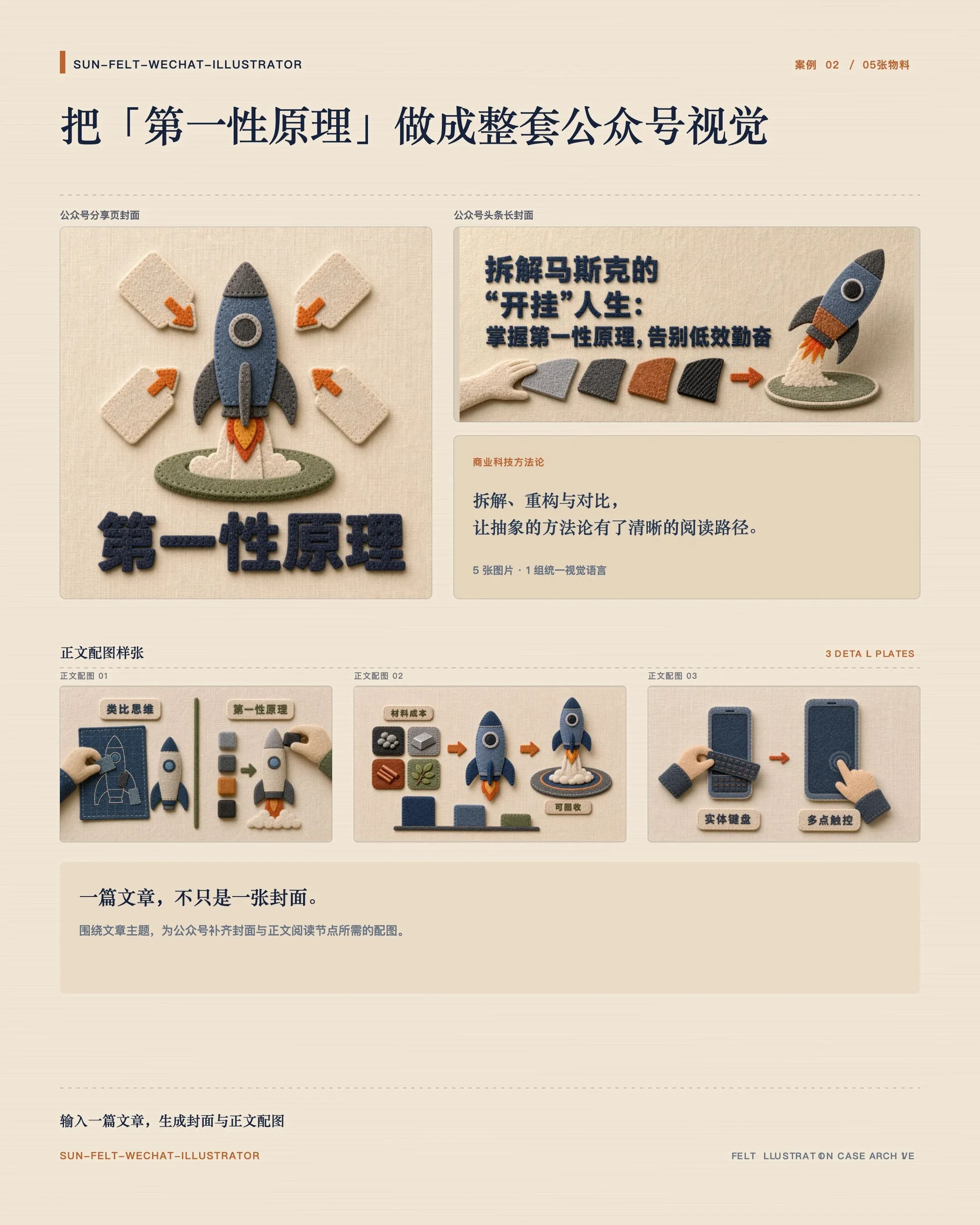 使用毛毡风生成的 AI Agent 文章视觉案例